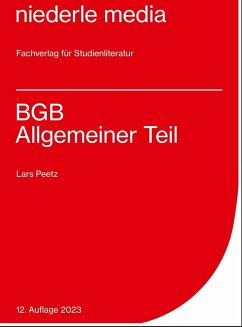 Karteikarten BGB Allgemeiner Teil - Peetz, Lars