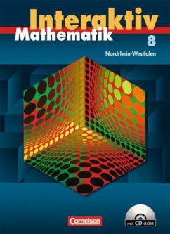 8. Schuljahr, Schülerbuch m. CD-ROM / Mathematik interaktiv, Ausgabe Nordrhein-Westfalen