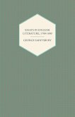 Essays in English Literature, 1780-1860