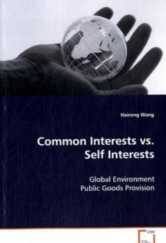 Common Interests vs. Self Interests - Wang, Hairong
