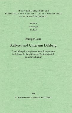 Kellerei und Unteramt Dilsberg - Lenz, Rüdiger