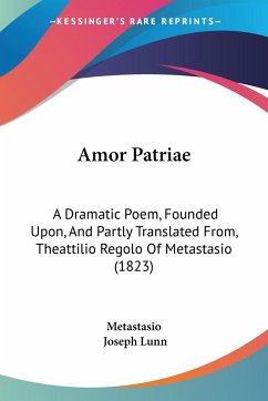 Amor Patriae - Metastasio