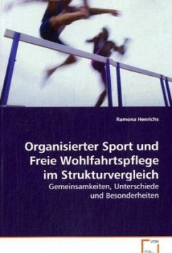 Organisierter Sport und Freie Wohlfahrtspflege imStrukturvergleich - Henrichs, Ramona