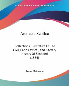 Analecta Scotica Analecta Scotica
