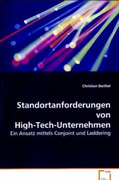 Standortanforderungen von High-Tech-Unternehmen - Barthel, Christian