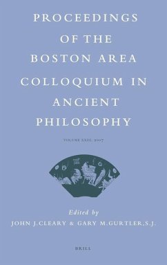 Proceedings of the Boston Area Colloquium in Ancient Philosophy