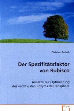 Der Spezifitätsfaktor von Rubisco - Burisch, Christian