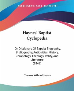 Haynes' Baptist Cyclopedia - Haynes, Thomas Wilson