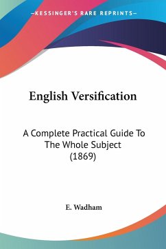 English Versification - Wadham, E.