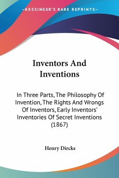 Inventors And Inventions - Dircks, Henry