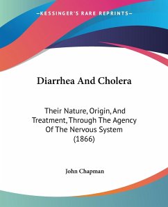 Diarrhea And Cholera - Chapman, John