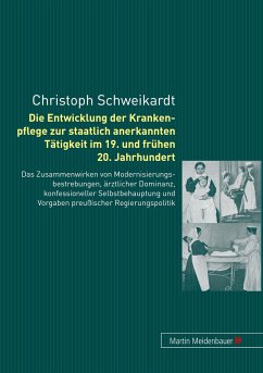 Die Entwicklung der Krankenpflege zur staatlich anerkannten Tätigkeit im 19. und frühen 20. Jahrhundert - Schweikardt, Christoph
