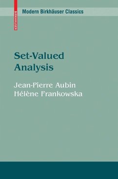 Set-Valued Analysis - Aubin, Jean-Pierre;Frankowska, Helene