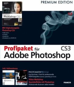 Cover Profipaket für Adobe Photoshop CS 3, CD-ROM