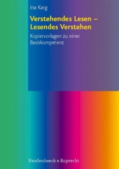 Verstehendes Lesen - Lesendes Verstehen - Karg, Ina