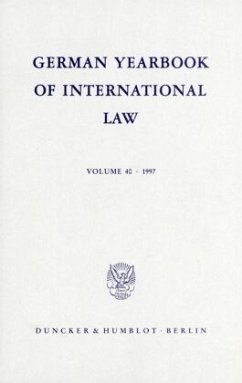 German Yearbook of International Law / Jahrbuch für Internationales Recht.