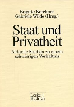 Cover Staat und Privatheit
