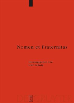 Nomen et Fraternitas - Ludwig, Uwe / Schilp, Thomas (Hrsg.)