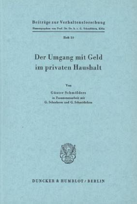Der Umgang mit Geld im privaten Haushalt.