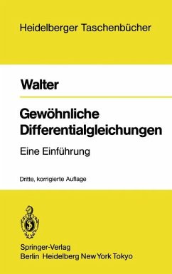 Gewöhnliche Differentialgleichungen.