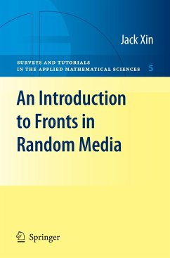 An Introduction to Fronts in Random Media - Xin, Jack
