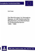 Die Bemühungen im Herzogtum Nassau um die Einführung von Mündlichkeit und Öffentlichkeit im Zivilprozeßverfahren. 1806 -