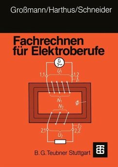 Fachrechnen für Elektroberufe - Giersch, Hans-Ulrich;Großmann, Klaus;Schneider, Ditmar