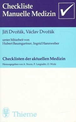 Checkliste Manuelle Medizin - Dvorak, Jiri; Dvorak, Vaclav