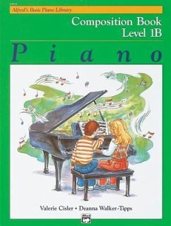 Alfred's Basic Piano Library Composition Book, Bk 1b - Cisler, Valerie; Walker-Tipps, Deanna