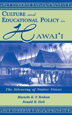 Cover Culture and Educational Policy in Hawai'i