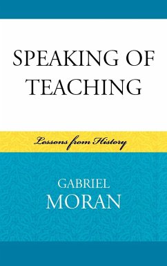 Speaking of Teaching - Moran, Gabriel