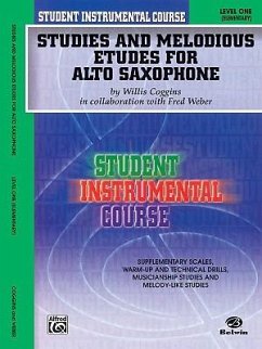 Studies and Melodious Etudes for Alto Saxophone - Coggins, Willis; Weber, Fred