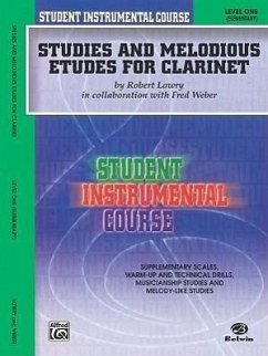 Studies and Melodious Etudes for Clarinet - Lowry, Robert; Weber, Fred
