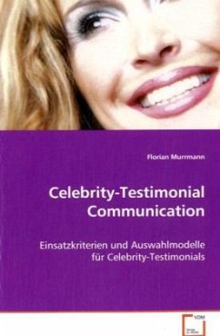 Celebrity-Testimonial Communication - Murrmann, Florian