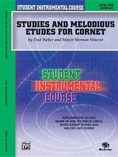 Cover Studies and Melodious Etudes for Cornet