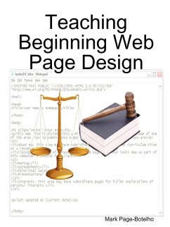 Teaching Beginning Web Page Design - Page-Botelho, Mark