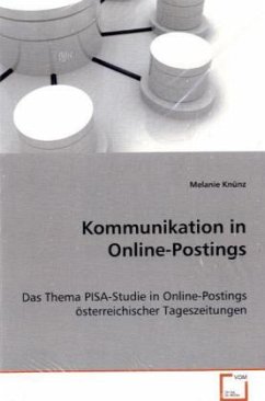 Cover Kommunikation in Online-Postings