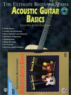 Ultimate Beginner Acoustic Guitar Basics Mega Pak: Book, CD & DVD - Wyatt, Keith