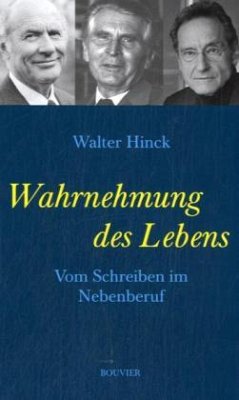 Cover Wahrnehmung des Lebens