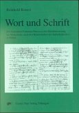 Wort und Schrift