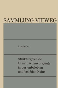 Cover Strukturgelenkte Grenzflächenvorgänge in der unbelebten und belebten Natur