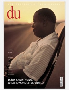 Cover du - Zeitschrift für Kultur / Louis Armstrong