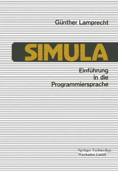 Einführung in die Programmiersprache SIMULA - Lamprecht, Günther