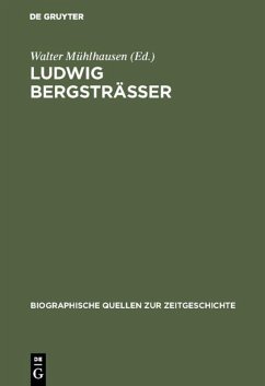 Cover Ludwig Bergsträsser