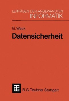 Datensicherheit - Weck, Gerhard