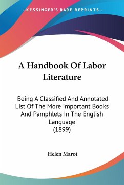 A Handbook Of Labor Literature