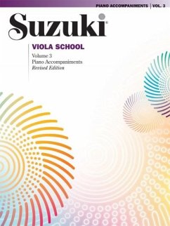 Suzuki Viola School, Vol 3: Piano Acc. - Suzuki, Shinichi