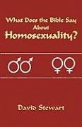 What Does the Bible Say about Homosexuality? - Stewart, David