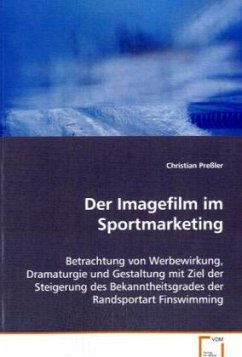 Cover Der Imagefilm im Sportmarketing