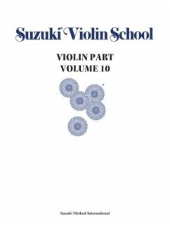Suzuki Violin School, Volume 10, Vol 10 - Suzuki, Shinichi